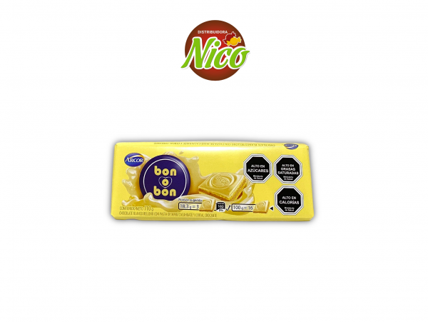 Tableta Bon o Bon Blanco 95g
