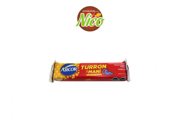 Turrón Maní Galleta Arcor x50u