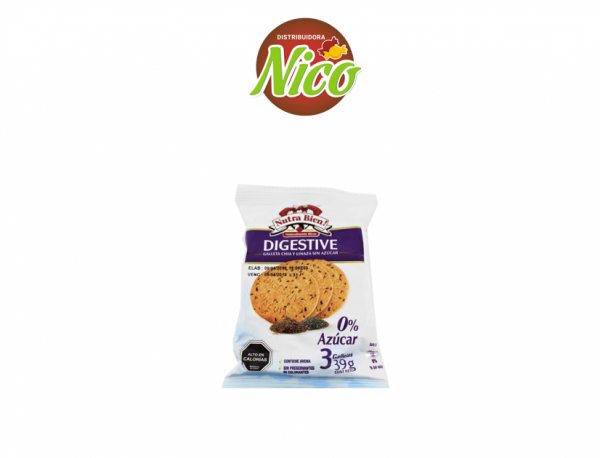 Galleta Digestive Chia y Linaza