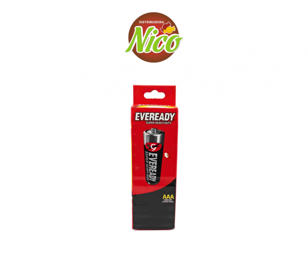 Pilas Eveready AAA x 24 Negra