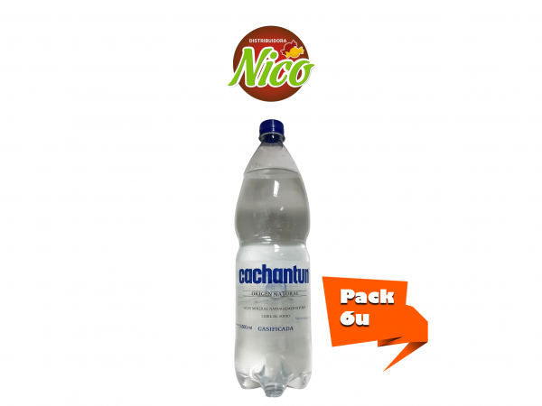 Cachantun 1600 ml Con Gas x6