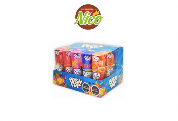 Push Pop x20 Sabores Frutales