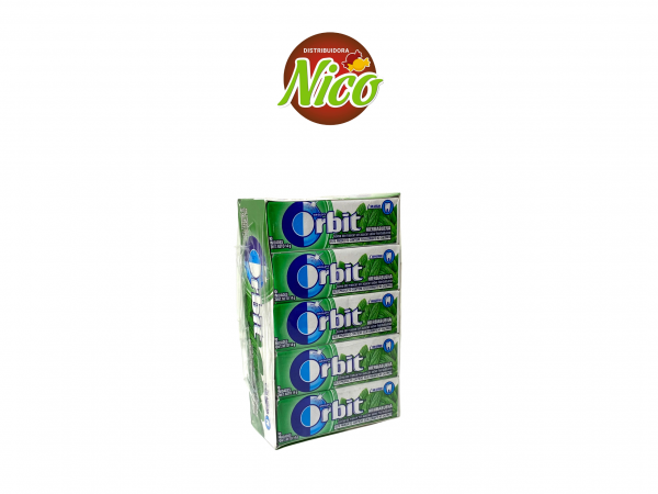 Chicle Orbit Eucalipto x15 Unidades