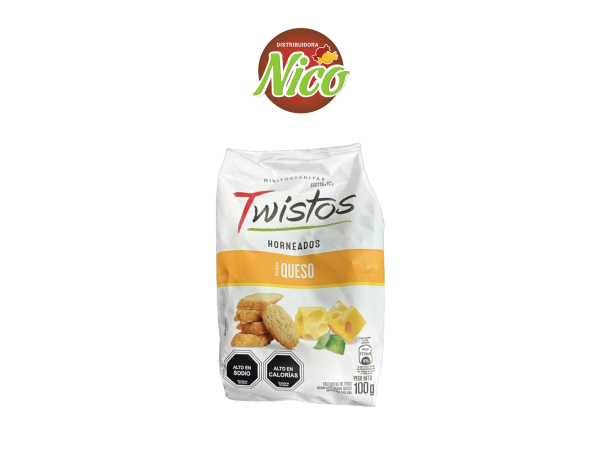 Twistos Jamón Queso 100g