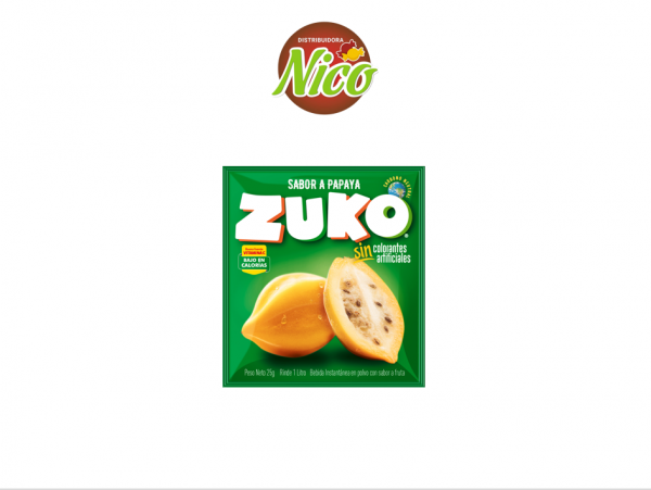 Jugos en Sobre Zuko Papaya 15g x 10u