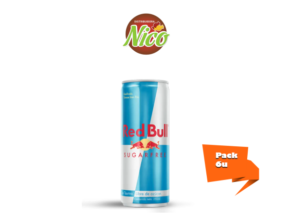 Red Bull 250ml x6 Sugar free