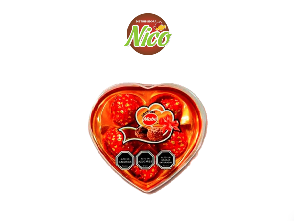 BB Corazón x5 Rojo