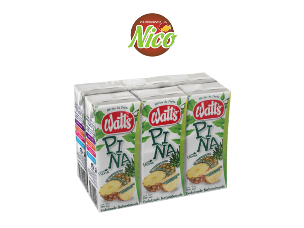 Néctar Watts 200 ml Piña