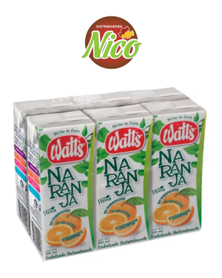 Néctar Watts 200 ml Naranja