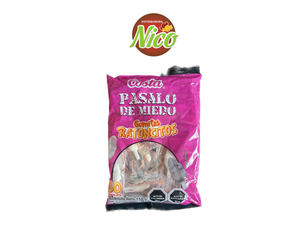 Pásalo De Miedo Gomitas Ratoncitos 30u