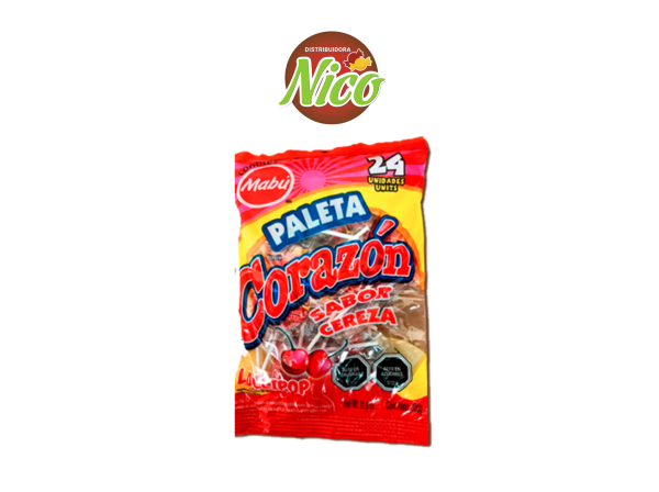Paleta Mabú Corazón