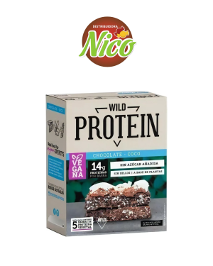 Wild Protein Chocolate-Coco 45g x5