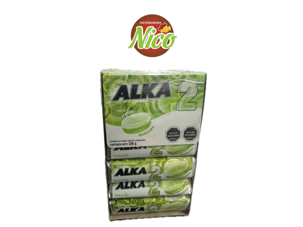 Alka 2 Frío Manzana x12