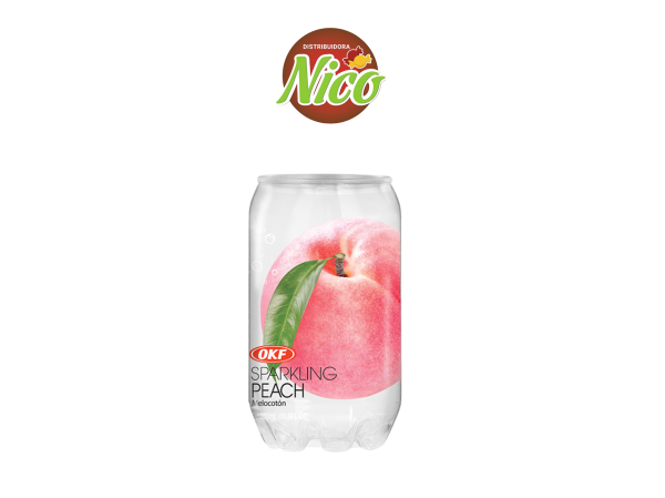 Agua OKF Sparkling Peach 350 Ml x6u