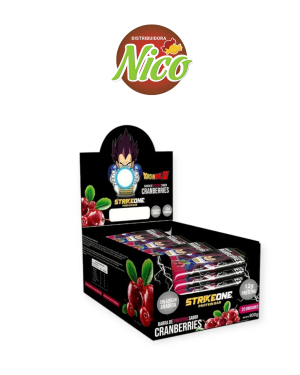 Barras De Proteína Dragon Ball x20u Vegeta/Cranberries.