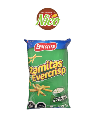 Ramitas Mega Evercrisp Sabor Crema Cebolla