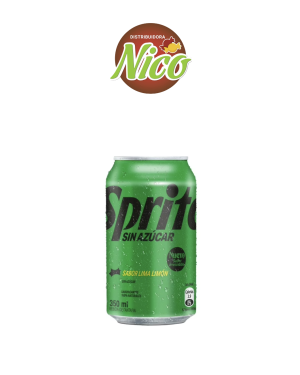 Lata Sprite Zero 350 ml x 6 und