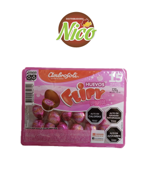 Bandeja Huevo Flipy Pink x120 grs