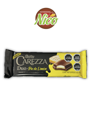 Carezza Duo Pie de limón 95g